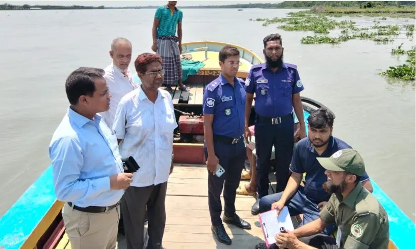 পিরোজপুরে খাস জমির মাটি কাটায় তিন ইটভাটারকে জরিমানা 